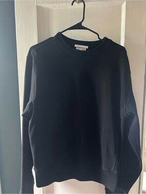 Helmut Lang Black Crewneck Sweatshirt